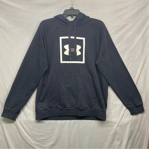Under Armour Hoodie Center Logo Black Men's Size | L
